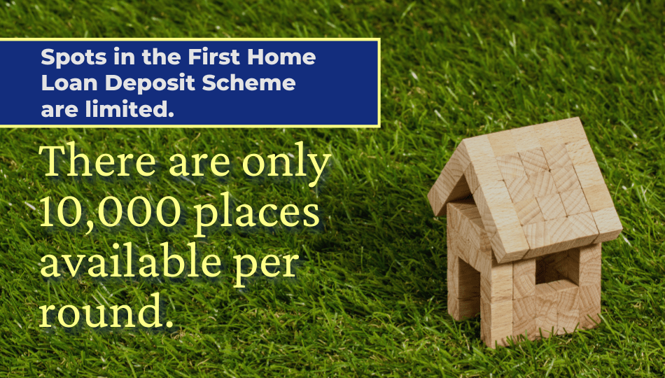 Tip for first home loan deposit scheme