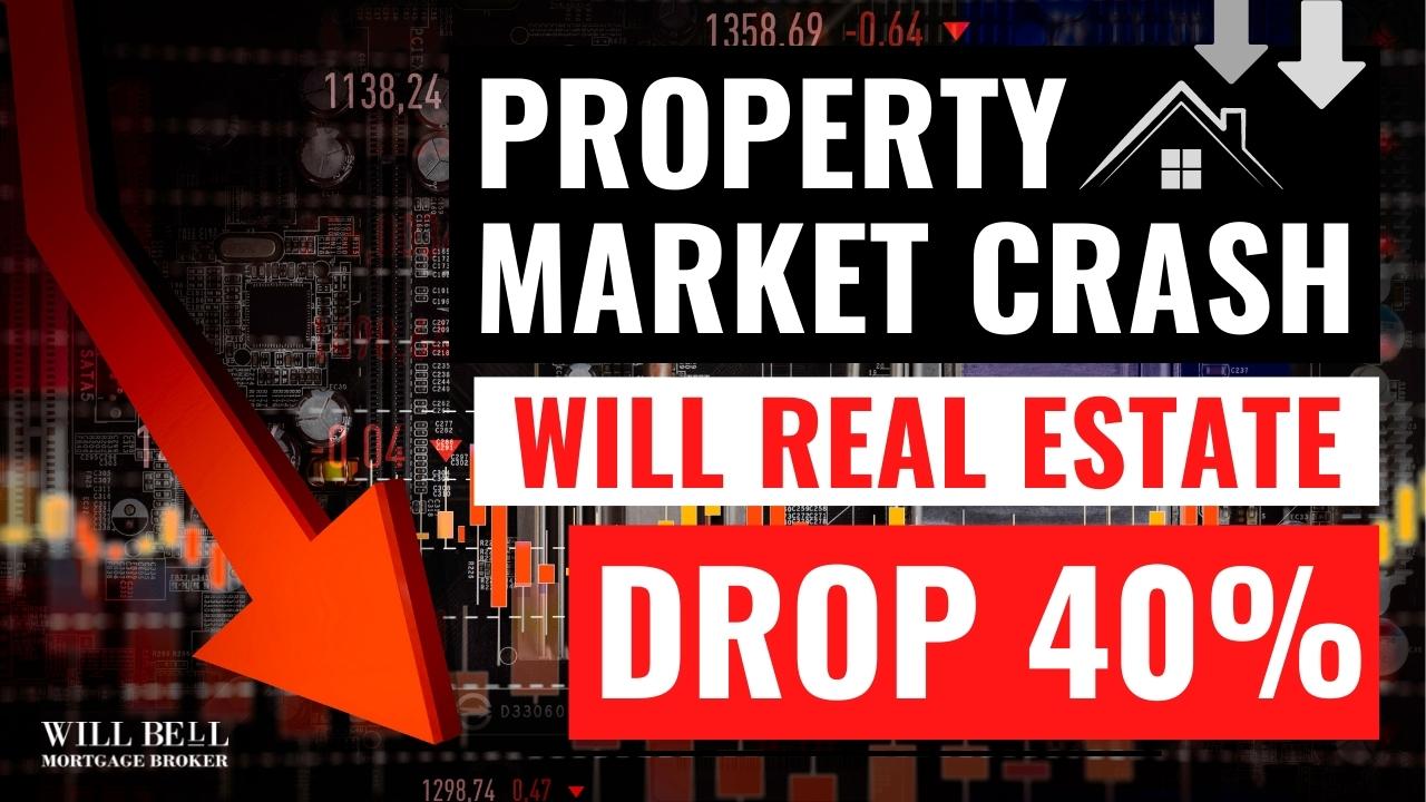 property market crash : will real estate drop 40%